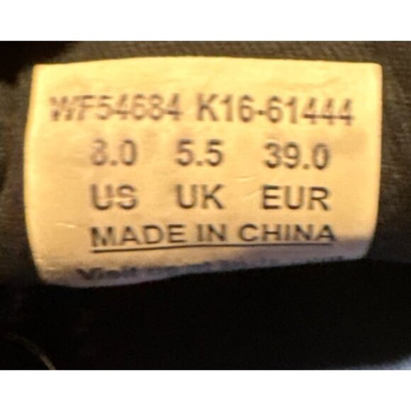 Keds Kickstart Sneakers Black Womens Sz 8 Canvas Laces Ortholite Insole WF54684 - Picture 6 of 11